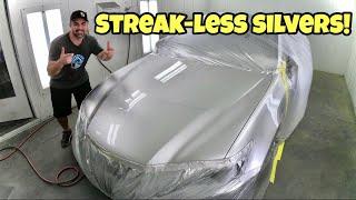 How to Paint Silver without Streaks!