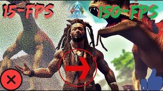 КАК УВЕЛИЧИТЬ ФПС-FPS В ARK Survival Ascended . КАК УЛУЧШИТЬ ГРАФИКУ В ARK Survival Ascended !!!