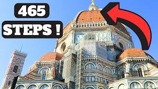 I Climbed 465 Steps To The TOP Of The FLORENCE DUOMO!!