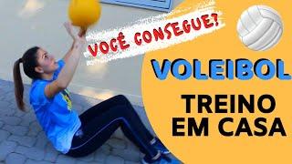 EXERCÍCIOS (e desafios) para você fazer EM CASA! | VOLEIBOL