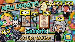 EVERYTHING about the AVATAR WORLD COURTHOUSE UPDATE + ALL SECRETS! NEW Town Plaza, too!