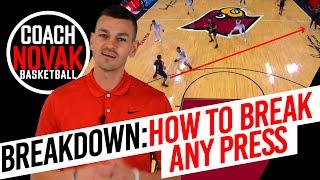 How to Break a Press in Basketball