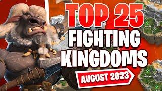 The Top 25 Strongest Fighting Kingdoms In The Game! [August 2023] | Call of Dragons