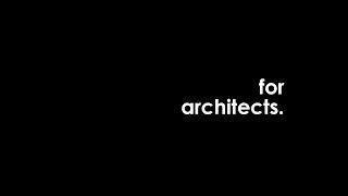 Welcome to ForArchitects !