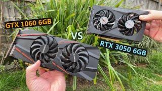 GTX 1060 6GB Vs RTX 3050 6GB - Old Mainstream Vs Modern Entry-Level