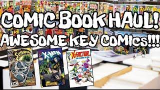 COMIC BOOK HAUL! AWESOME KEY COMICS!