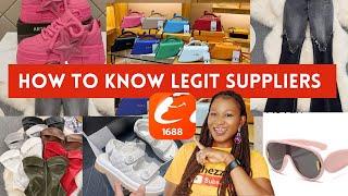 HOW TO KNOW LEGIT SUPPLIERS ON CHINA 1688 AND PINDUODUO || CHINA IMPORTATION