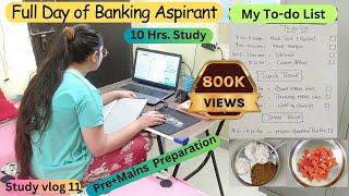 Full day of banking aspirant. 10 hr study routine #studyvlog #banking #studyroutine #rbi #sbi #ibps