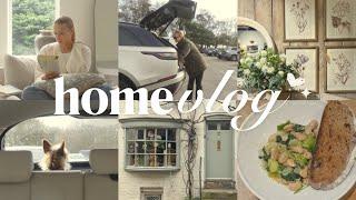 a rainy week at home vlog: cooking, home shopping, grocery haul & chats | weekly diaries