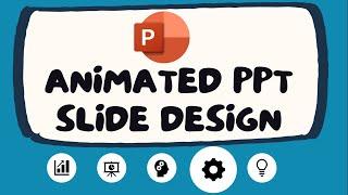 Animated PowerPoint slide - PPT slide design tutorial - PowerPoint training online