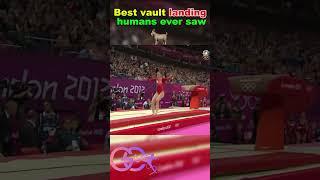  Best Vault Landing Humans Ever Saw! #Gymnastics #Vault #PerfectLanding #MindBlown #simone