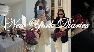 Living in New York| days in my life in nyc, new haircut, fall outfits, cozy brunch &flower arranging