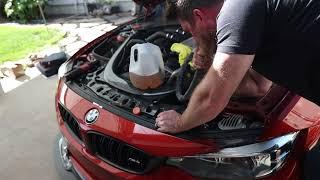 Unleashing Hidden Power: Upgrading BMW S55 F8x M4 with CSF Intercooler Install @KiesMotorsports