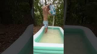 How Much Salt To Float In A Pool? #shorts