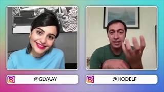 Golshid & Hossein Delfan Live Instagram Chat -گفتگو گلشید و حسین دلفان در اینستاگرام ۲۰ خرداد ۱۳۹۷