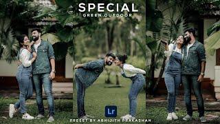 Lightroom Presets Malayalam | Special Green Outdoor|| Abhijith Prakashan|| Lightroom Preset