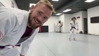 Live training: takedowns (cross collar, 50/50), DLR, sparring (ecological approach)