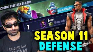 The 2x TIME Crucible CHAMPION Reveals ALL SECRETS | Season 11 Defense | MARVEL Strike Force