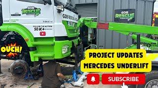 SPECIALIST Vehicle BUILD - Mercedes 4x4 UNDERLIFT - HEAVY RECOVERY UK.