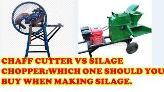 Chaff Cutter vs Silage Chopper - Which One is ACTUALLY Worth Buying?