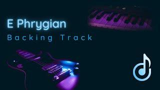 E Phrygian guitar backing track | Waves Of Anxiety