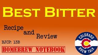 Best Bitter Homebrew Recipe and Review