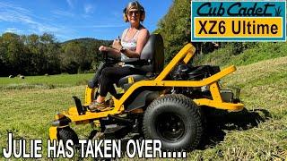 First time we have cut all of the slopes | Cub Cadet XZ6 Ultime ZERO TURN