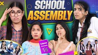 School Assembly - Teacher vs Student | Teenagers School Life | Anaysa