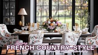 Luxury French Country-Style Easter Decorations: Glamorous & Elegant Spring Home Styling