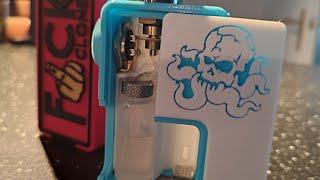 Suicide Mods,,, Octoskull Mechanical Squonker,,,18650,,,3D Printed