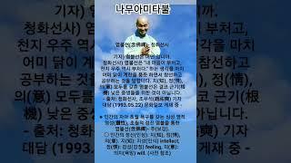 염불선(念佛禪)- 청화선사. 기자) 염불선은 어떤 겁니까.청화선사) 염불선은 "내 마음이 부처고, 천지 우주 역시 부처다." 나무아미타불!