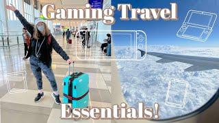 My Gaming Travel Essentials! | aka what I brought with me on my trip️