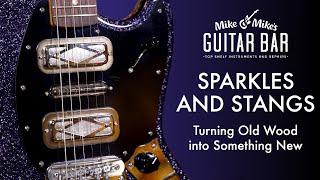 SPARKLES AND STANGS: Turning Old Wood into Something New
