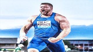 21.20m throw by Joe KOVACS at the Zurich Diamond League 2016.