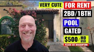 Ajijic - Really Cute 2 Bed/1 Bath Gated Community ONLY $500/mo. USD | Homes For At Rent Lake Chapala