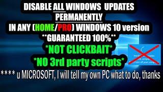 How to Disable Windows Updates on Windows 10 11 (Home/Pro) Permanently 100% works guaranteed 2024