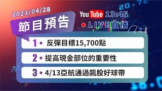 2023/04/28 股市永勝節目預告「王文良股市永勝」