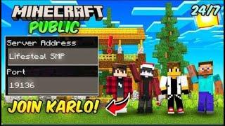 Minecraft LifeSteal SMP Minecraft Smp Live||Join Our Public Server | Java+Pe/Lifesteal SMP