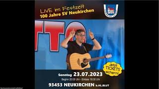 Stefan Otto beim 100-Jährigen Fest des SV Neukirchen