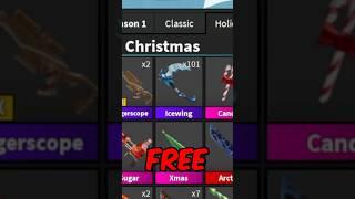 FREE ICEWING in MM2 Roblox #roblox #mm2 #murdermystery2