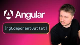 NgComponentOutlet in Angular - DECLARATIVE Dynamic Components