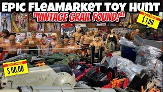 Epic FleaMarket Toy Hunt / Vintage Grail Found!