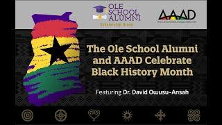 Ole School Black History Month Event 2023