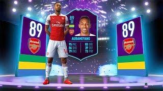 89 ST AUBAMEYANG PLAYER OF THE MONTH SBC! - FIFA 19 Ultimate Team