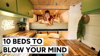 ⭐️ TOP CAMPER VAN BED DESIGNS OF 2023 ⭐️ 10 Brilliant Beds for Your Van Conversion 