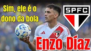 Enzo Díaz no São Paulo: entenda porque pode ser uma excelente contratação