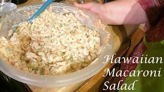 HAWAIIAN MACARONI SALAD: A DELICIOUS SIDE DISH FOR YOUR BACKYARD BBQ