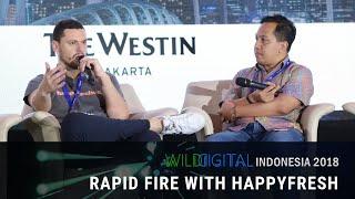 Rapid Fire with HappyFresh: Guillem Segarra - WD Indonesia 2018