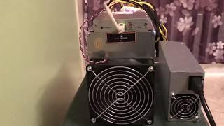 Powering on the Bitmain Antminer A3 - Siacoin Mining Rig