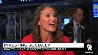 Morgan Simon Interviewd by Cheddar at the NYSE